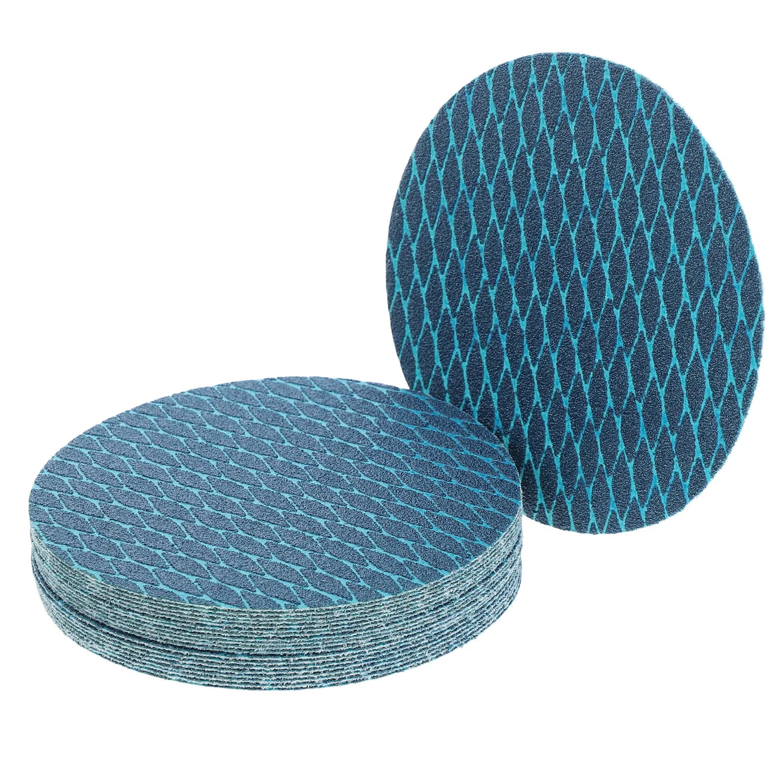 20Pcs Sanding Discs Anti-Clogging Self-Adhesive Sandpaper Discs for Wood Metal Grinding Drum Sander Sanding Tool Pad Automotive