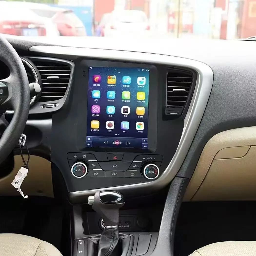 Car Radio Carplay Android 13 Multimedia Player Car Navigation For KIA Optima/KIA K5 2010-2013 Tesla Style Auto Stereo Head Unit