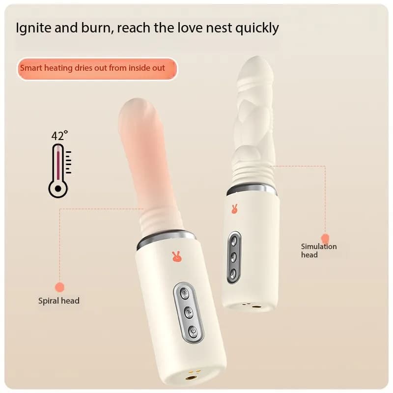 Automatic telescopic sex machine for woman, push dildo, vaginal massager, adult sex toys, dot G stimulator, anal toys, vibration