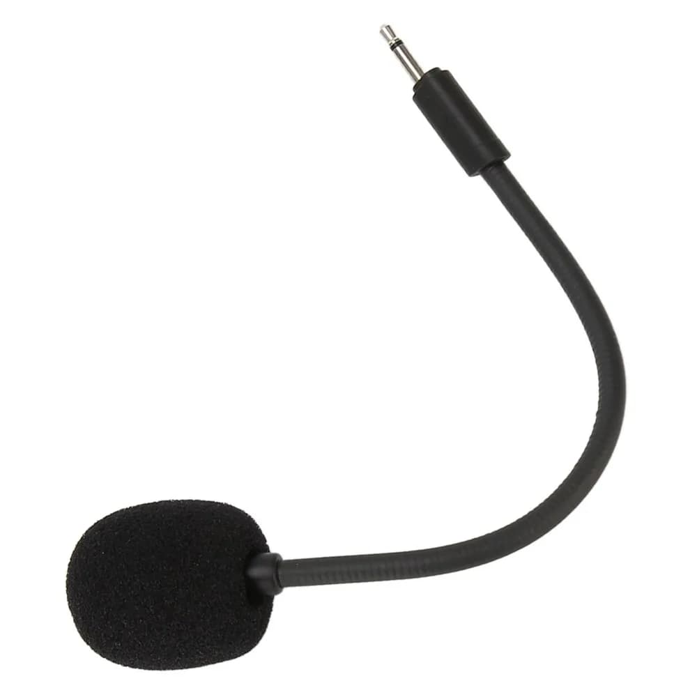 Plug and Play Mic Replacement 2.5mm Noise Reduction Game Boom Microphone Detachable Microphone for Quantum 100 Computer Gaming