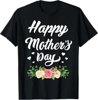 T-shirt per la festa della mamma 2024 per donna, regalo carino per mamma e nonna