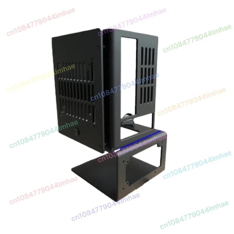 Mini custodia in alluminio a telaio aperto, custodia per telaio fai-da-te per progetti elettronici Raspberry Pi Arduino PCB