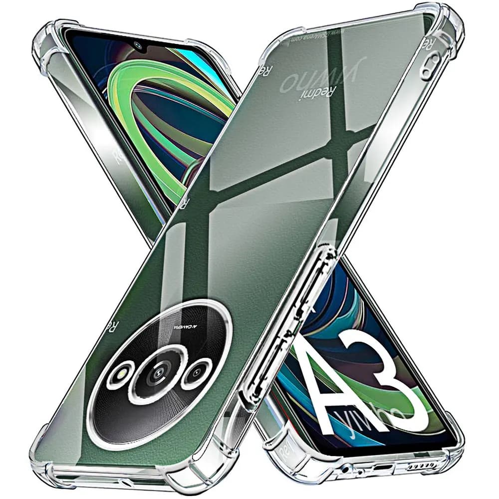 Luxury Phone Case for Redmi A3 A2 A1 Plus Transparent mobile phone cover in soft Tpu simple and thin for Xiaomi Redmi A3 A 3 2 +
