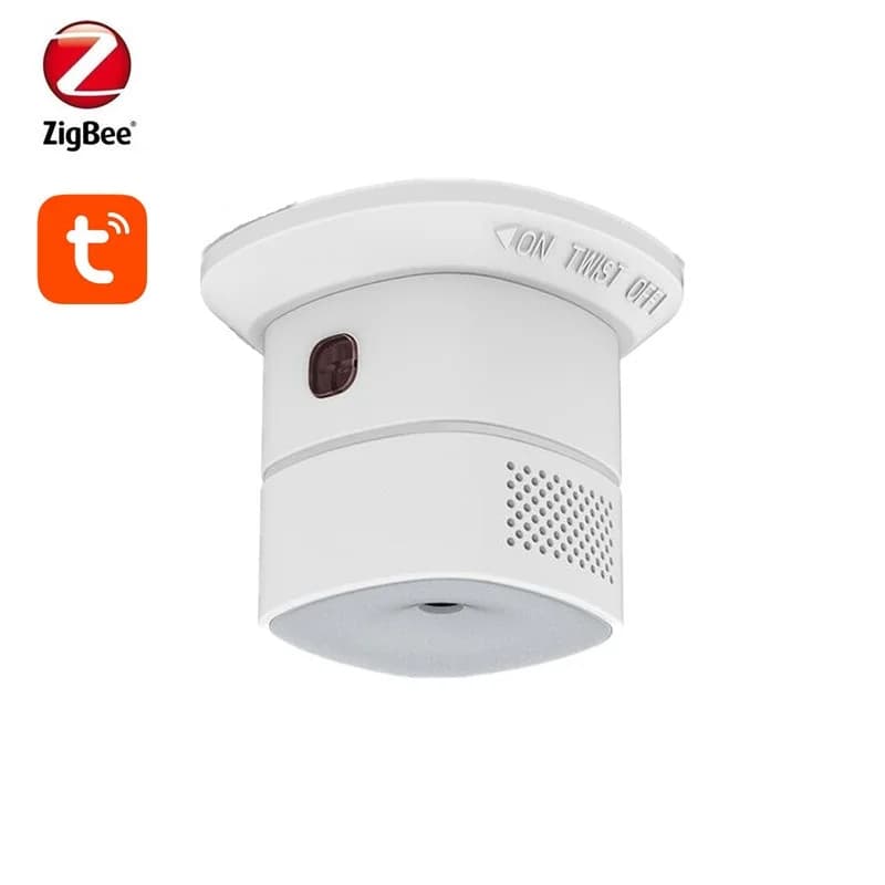 Tuya Zigbee3.0 Sensore di monossido di carbonio Rilevatore di gas CO Controllo app Smart Life compatibile con Home Assitant e Zigbee2Qmtt