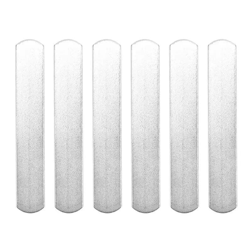 A08P-6 Pieces Steel Plates for Zavorrato Vest, Strength Training Plate for Fitness
