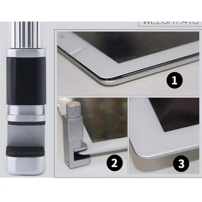 Morsetto Universale per Riparazione Telefoni, Supporto Regolabile in Metallo per Apertura e Riparazione Schermi LCD di Tablet, Strumento di Manutenzione