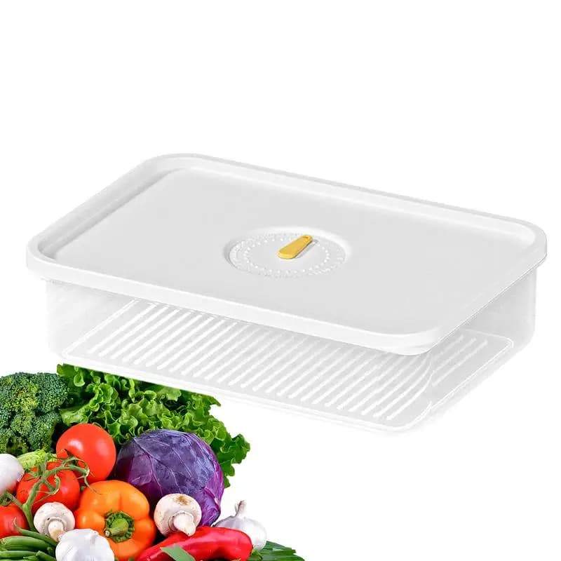Contenitori per la conservazione della carne Lunch Meat Saver Clear Lunch Meat Saver frigorifero ermetico scatola per formaggi per frutta verdura carne