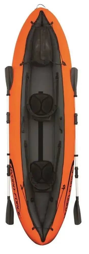 65052 VENTURA Kayak gonfiabile 330x94 cm con 2 pagaie 130 "x 37" Barca da pesca in plastica addensata per esterni per 2 adulti