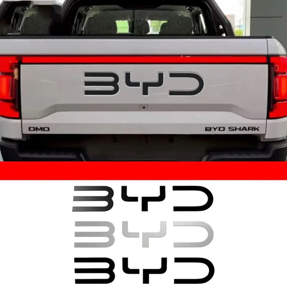 1pc Car Rear body Sticker For BYD SHARK