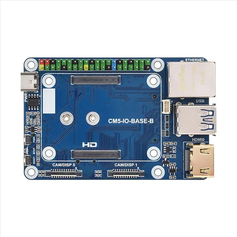 B47C For Raspberry Pi Compute Module 5 CM5 Base Card (B) CM5 Computing Module Baseboard Module Forcompute 5 Lite/ EMM
