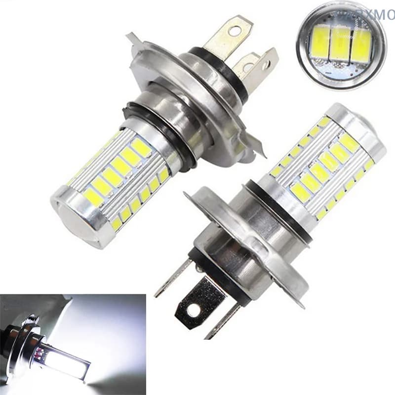 H4 LED Lamp Car Headlight 33 SMD 5630 5730 lampadina Auto Automobile fendinebbia