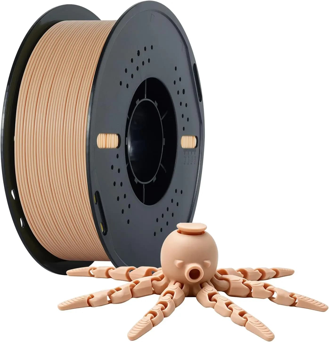 1.75mm PLA 3D Printer Filament, +/- 0.02mm Accuracy, 1kg Spool, Light Apricot