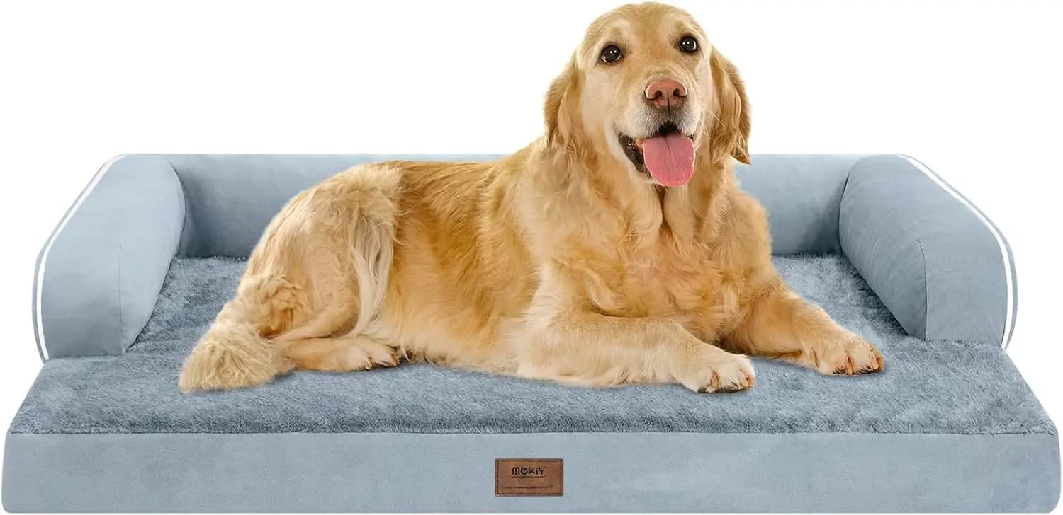 Letto Ortopedico Extra Large per Cani con Memory Foam, Copertura Impermeabile e Lavabile per Cani XL