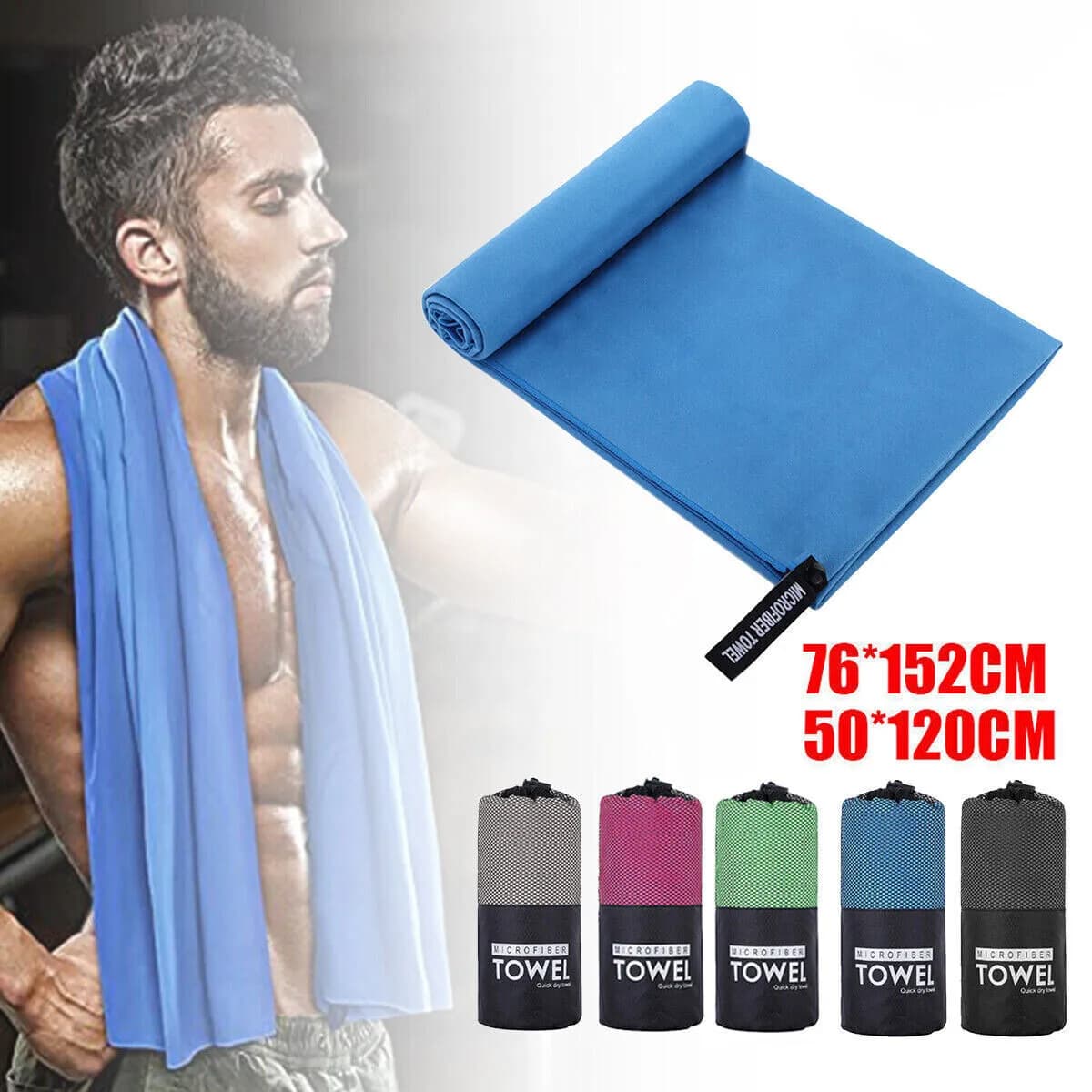 Asciugamano da spiaggia sportivo in microfibra ad asciugatura rapida all'aperto ginnastica da viaggio spessa Fitness Jogging nuoto Yoga Naturehike mare asciugamano grande