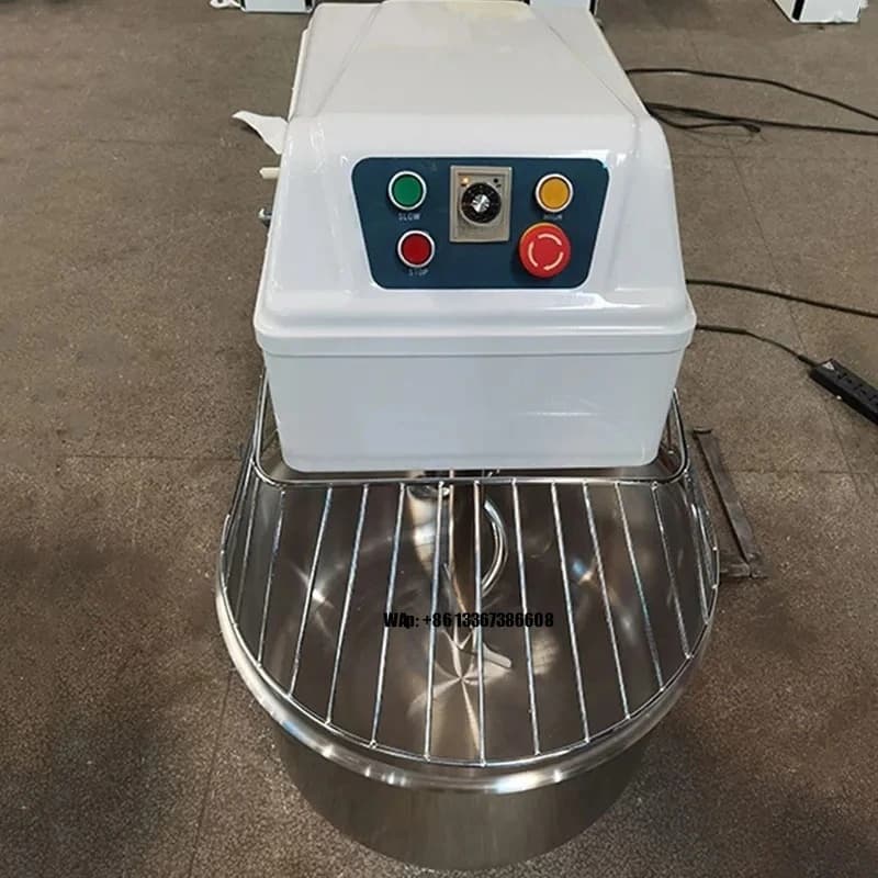 High Speed Stainless Steel Blender for Mixing Foods and Flour, Kitchen Mixer with 30L Bowl