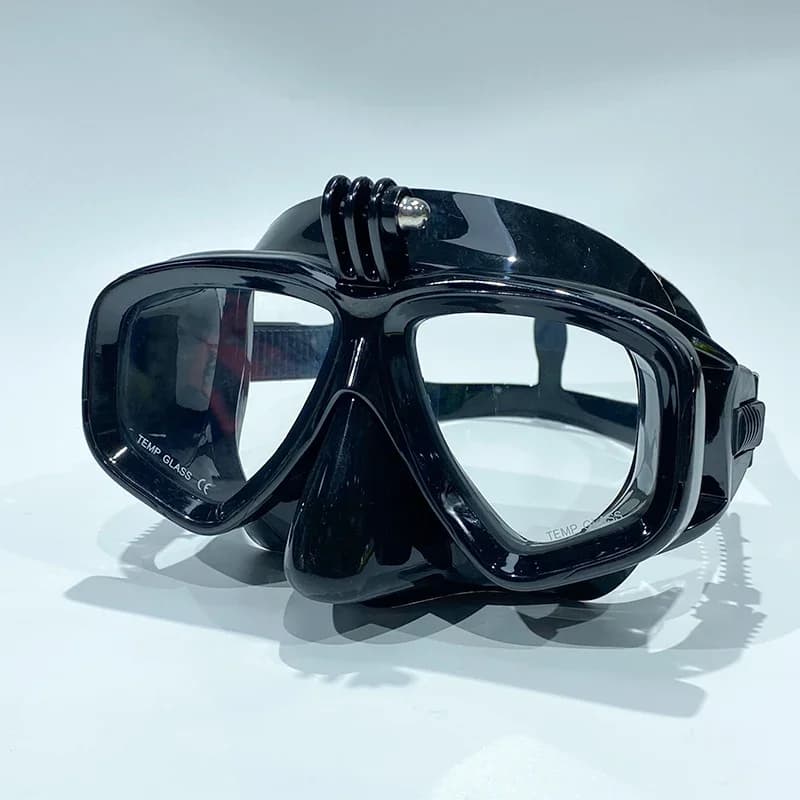 Professional underwater mask Diving glasses are suitable for small sports cameras GoPro completely dry underwater glasses