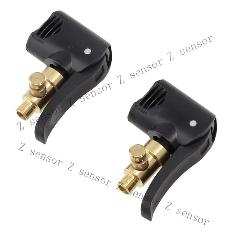 AAA+ Quality Black 6PCS Air Pump Adapter Valve for Bike Tyre Tube Replacement