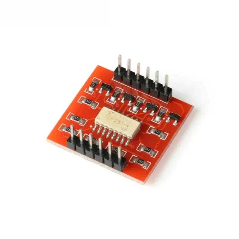 2pcs TLP281 4-Channel Opto-isolator Module Optocoupler Isolation High Low Level Expansion Board for Arduino