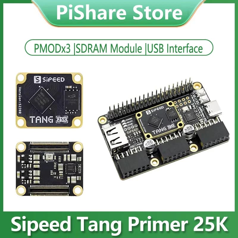 Sipeed Tang Primer 25K Scheda di sviluppo GW5A RISCV FPGA Dock SDRAM GW5A-LV25MG121 Gioco retrò linux