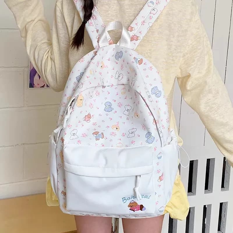 Zaini Carini, Zaino Cartoon, Zaino Leggero da Viaggio, Zaino per Bambini, Borsa Scuola per Ragazzi, Borsa per la Scuola per Ragazze, Borsa di Design