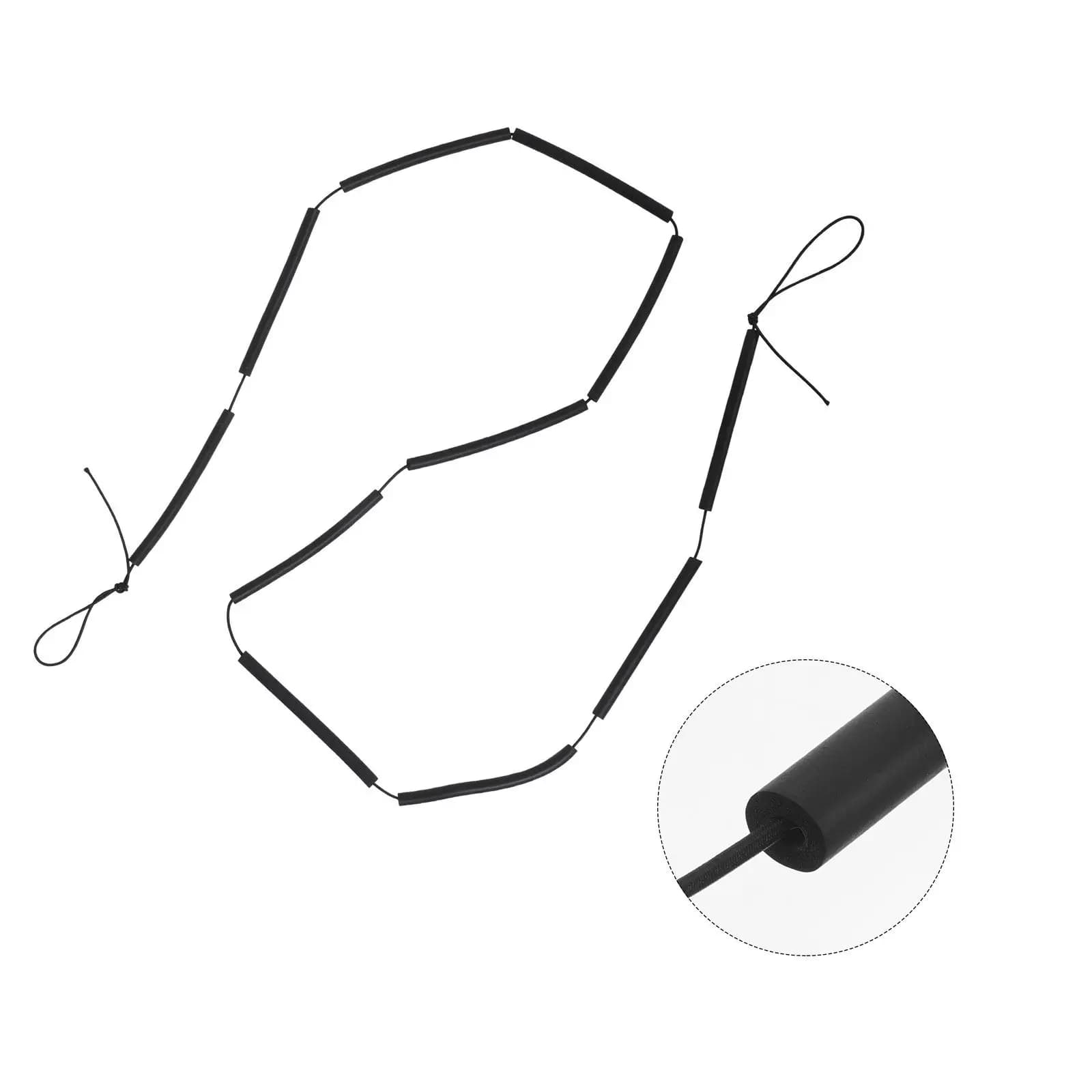 Portable Lightweight High Jump Rope Foam Elastic Bar Bungee Outdoor Training Rope Safety Jumping Tool Bungee for High Jump