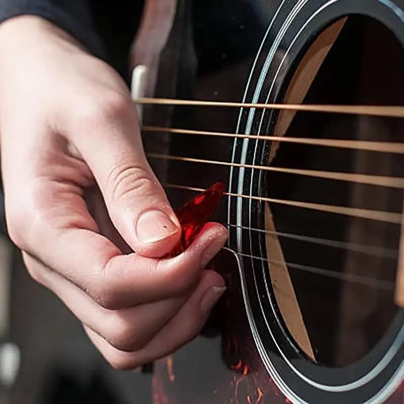 R6FE Plettri per chitarra acustica a forma gocciolina Plettri per chitarra elettrica in resina Plettri Accessori per a corda