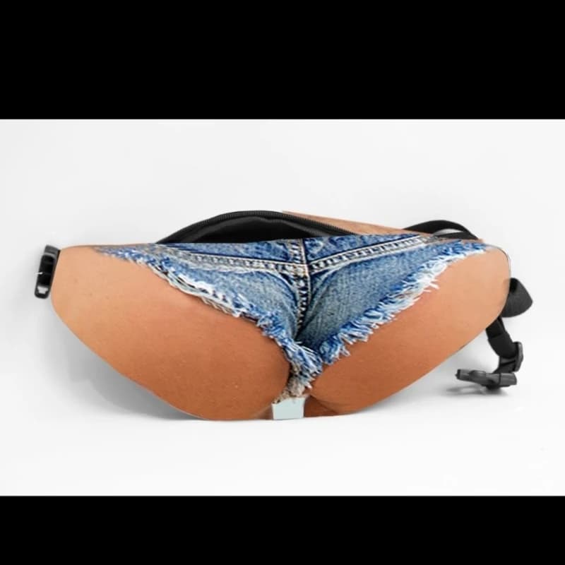 Simulazione creativa pancia marsupio pancia divertente borsa pancia
