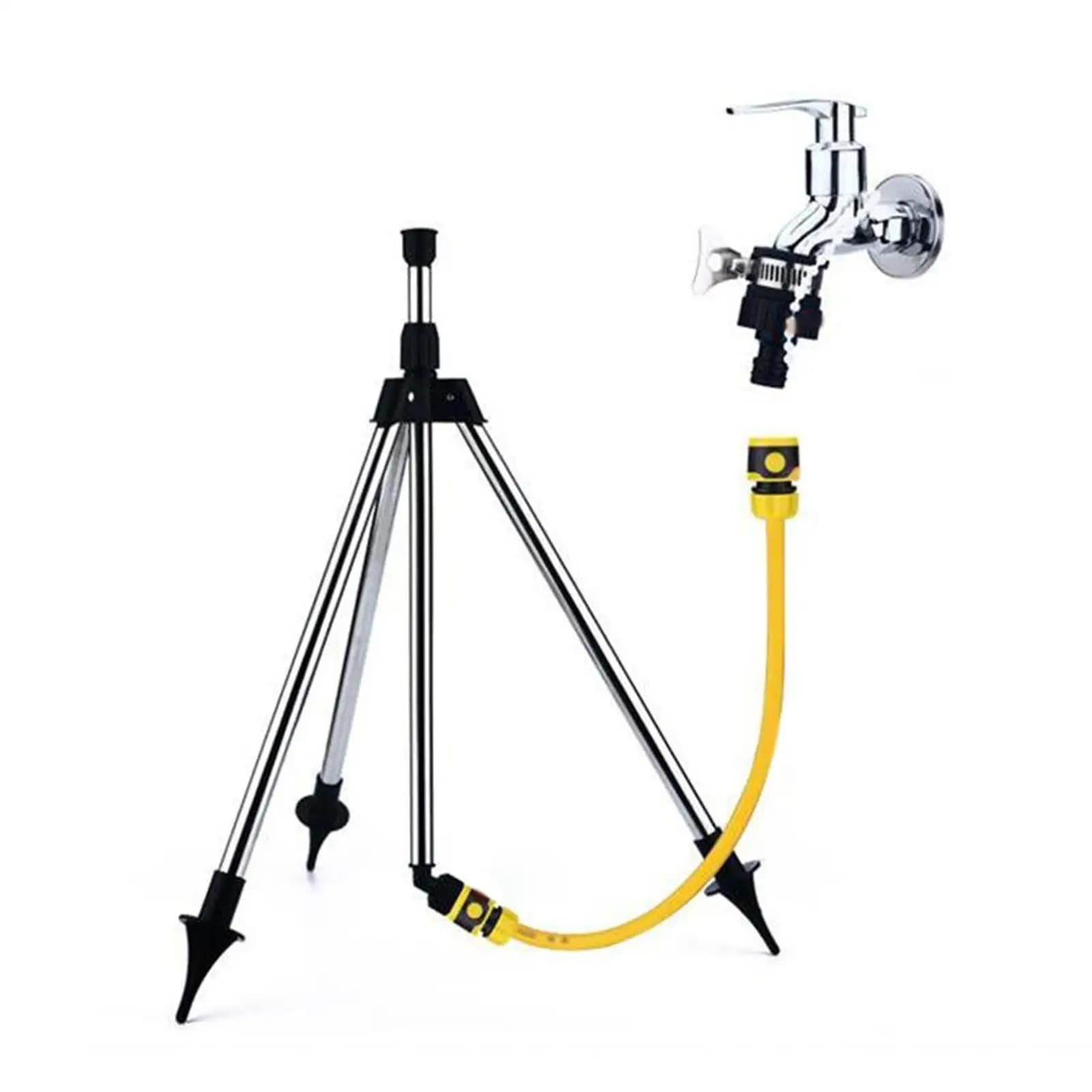 Supporto Treppiede per Irrigatore a Impatto, Base per Irrigatore a Impatto, Supporto per Produzione Agricola e Giardino