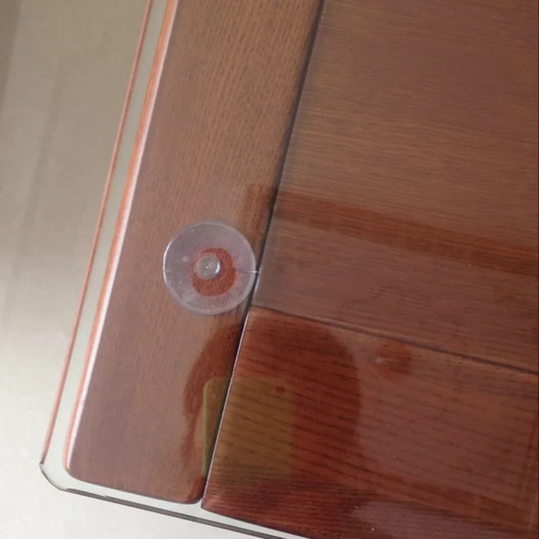 Ganci da parete con ventose in PVC trasparente per cucina, bagno, finestre in vetro, set da 10 pezzi, bifacciali