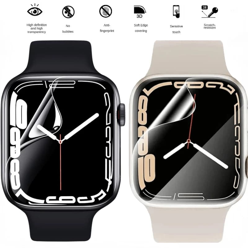 Pellicola protettiva per Apple Watch Ultra 3-1 49mm 11 10 9 8 7 45mm 41mm 46mm 42mm Protezione Schermo HD iWatch 6 5 SE 44mm 40mm
