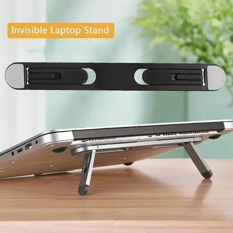 Supporto universale per laptop Riser per MacBook Pro 13 15 Air Lenovo Samsung Notebook Pad di raffreddamento Supporto per laptop invisibile