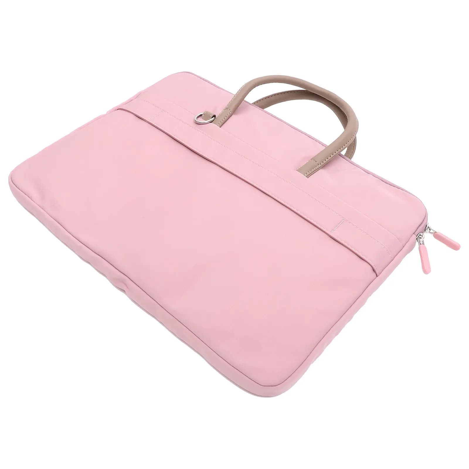 Custodia Leggera in Poliestere per Laptop, Borsa Compatta Portatile per Notebook da 13-15.6 Pollici, Resistente all'Acqua, per Viaggi e Lavoro
