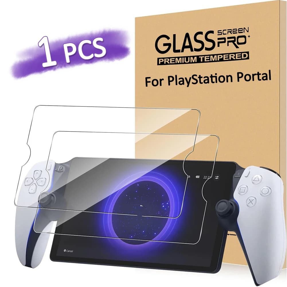 Pellicola protettiva per schermo antigraffio per Console portale PS5 vetro temperato Premium per accessori per lettore remoto portale PS