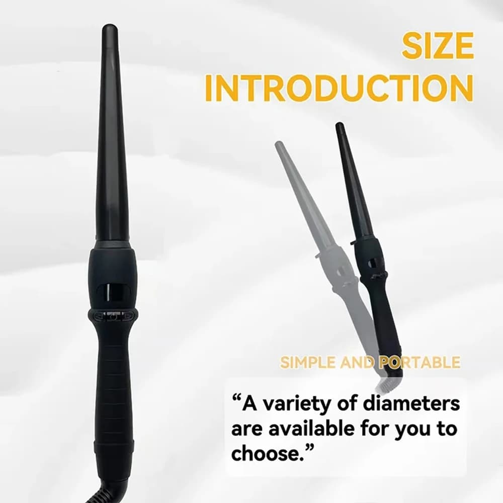Styler for hair Brush for curly hair Iron Soft bigodini Corrugated plate Electric bigodini Iron curling hair supply for hair