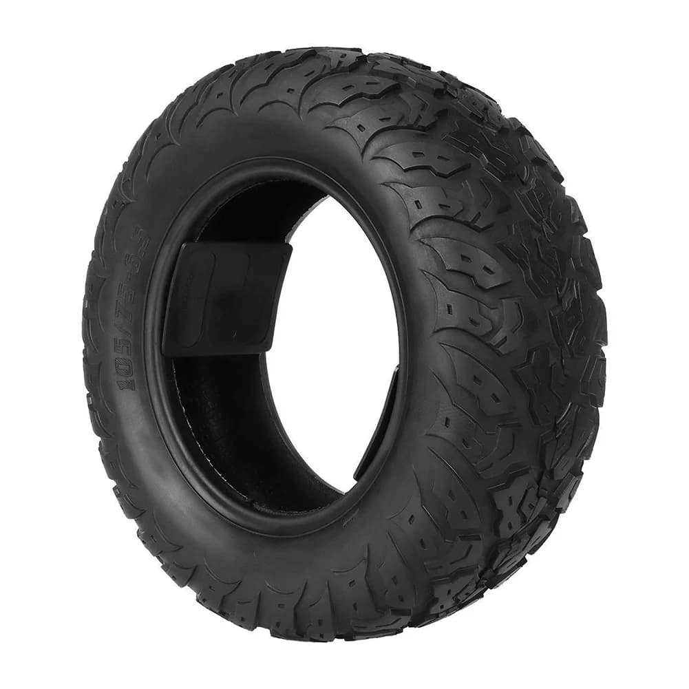 Pneumatico fuoristrada sottovuoto da 12 pollici 105/75-6.5 per monopattino elettrico e balance car, in gomma resistente all'usura, nero, ricambio e accessori