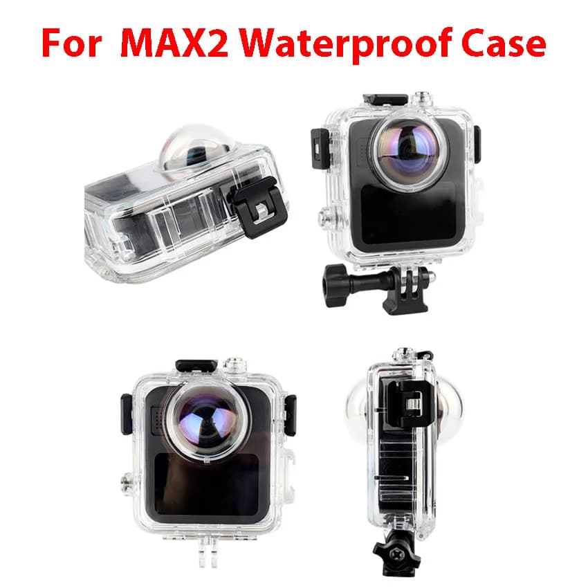 For MAX2 50-metre waterproof housing 360 immersion and surf protection camera accessories