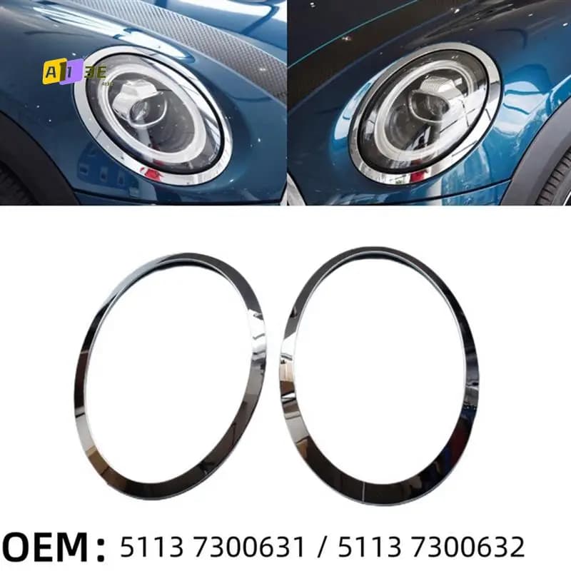 A03E-Auto Faro Anello Fanale posteriore Surround Trim Per MINI COOPER F55 2014-2019 63217351431/63218495332