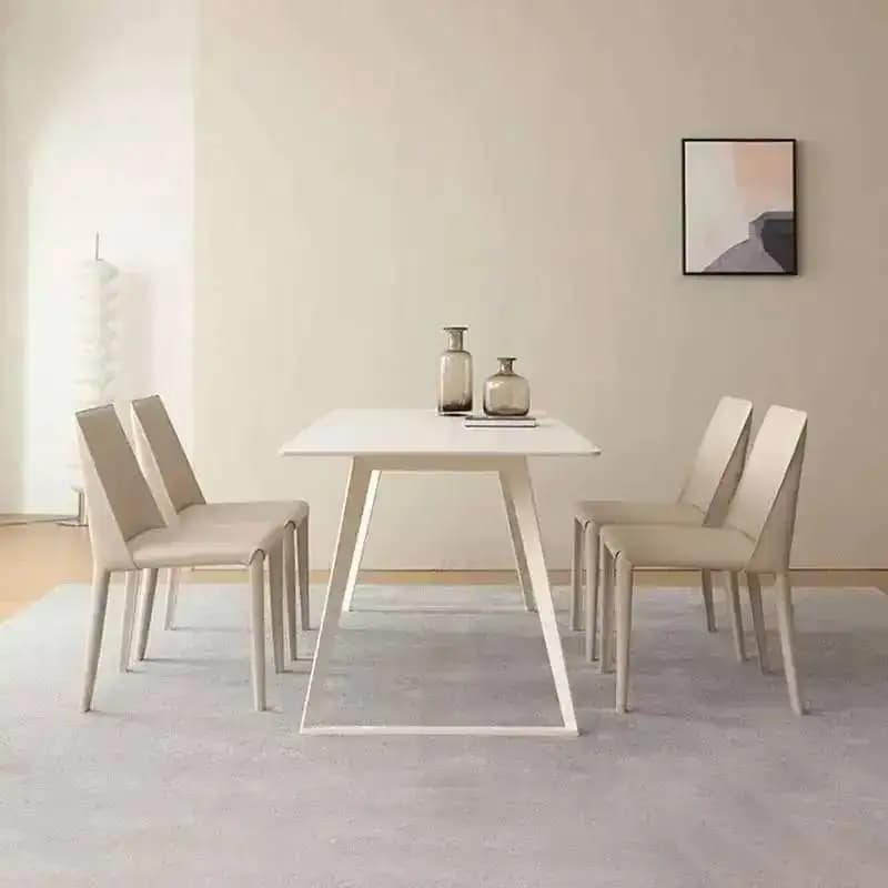 Sedia da pranzo, gaming e ufficio in metallo, moderna, unica e bella, per casa e arredamento contemporaneo