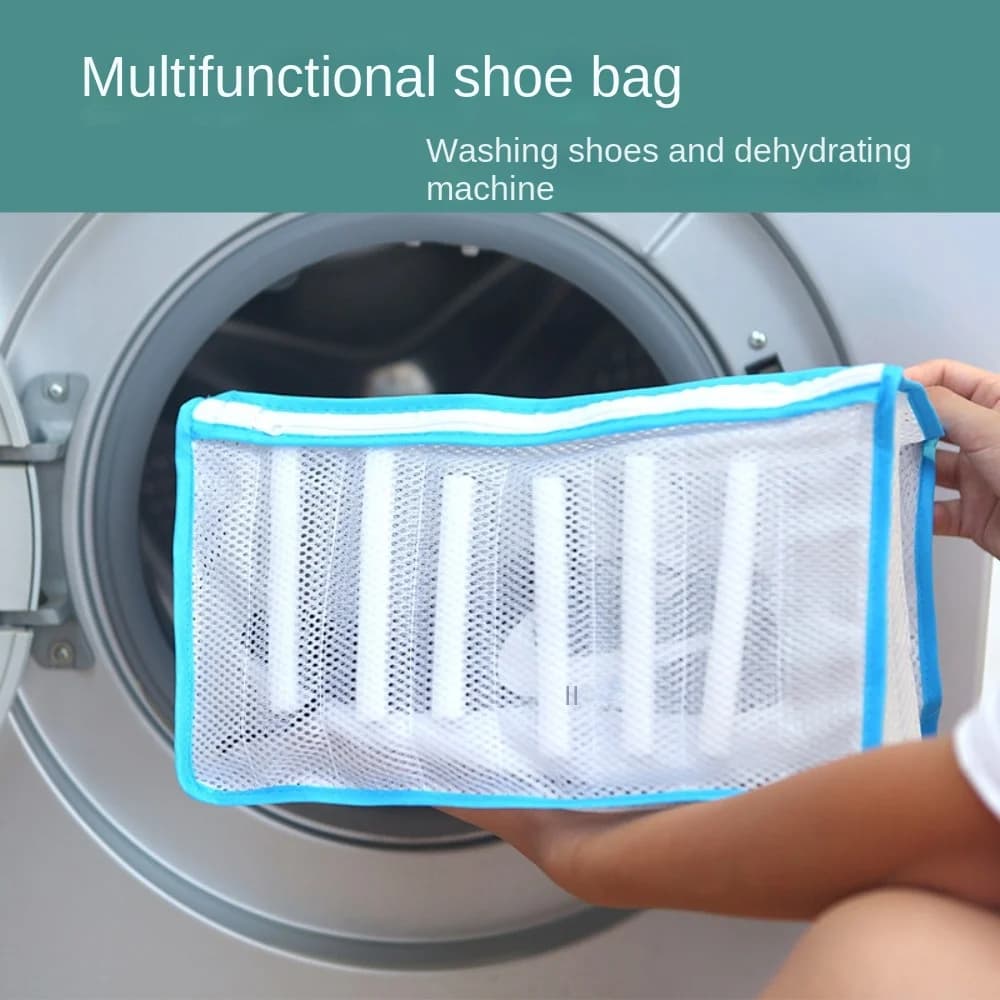 Convenient Large Capacity Shoes Washing Bag Shoe Washing Tool Easy-clean Laundry Mesh Net Shoe Organizer Durable Shoe Drying Bag