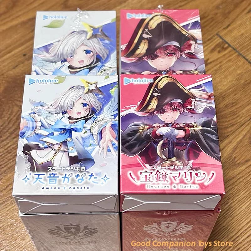 Hololive Tcg Vol 4 Preassembling Hsd08 Hsd09 Japanese Version Virtual Youtuber Anime Collection Cards Pack For Collectors Gifts