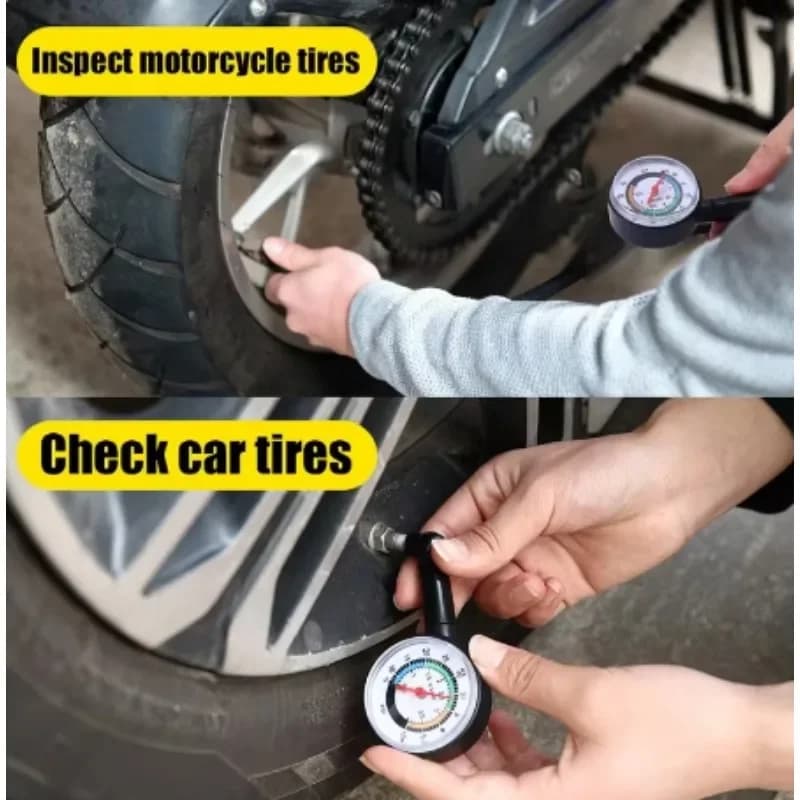 Manometro per pneumatici per Auto puntatore di sgonfiaggio per pneumatici misurazione automatica del manometro di gonfiaggio dei pneumatici rilevatore di misuratori di alta precisione