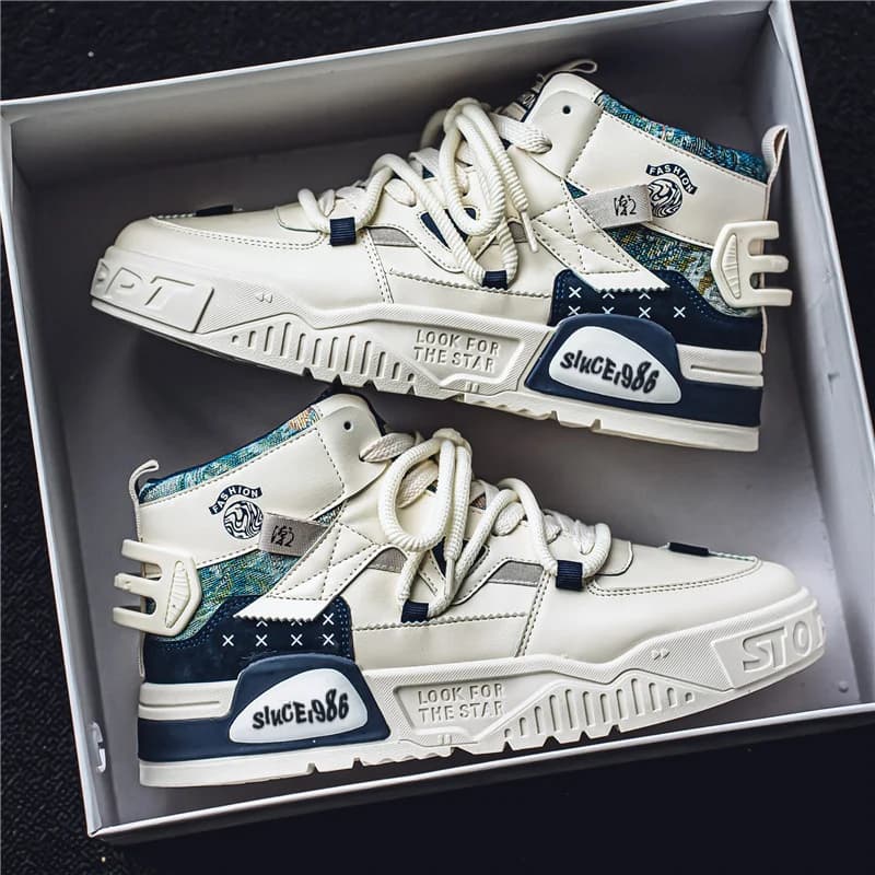 Scarpe da Uomo Casual Sneakers Traspiranti in Mesh alla Moda con Lacci per Corsa, Camminata e Allenamento 2026
