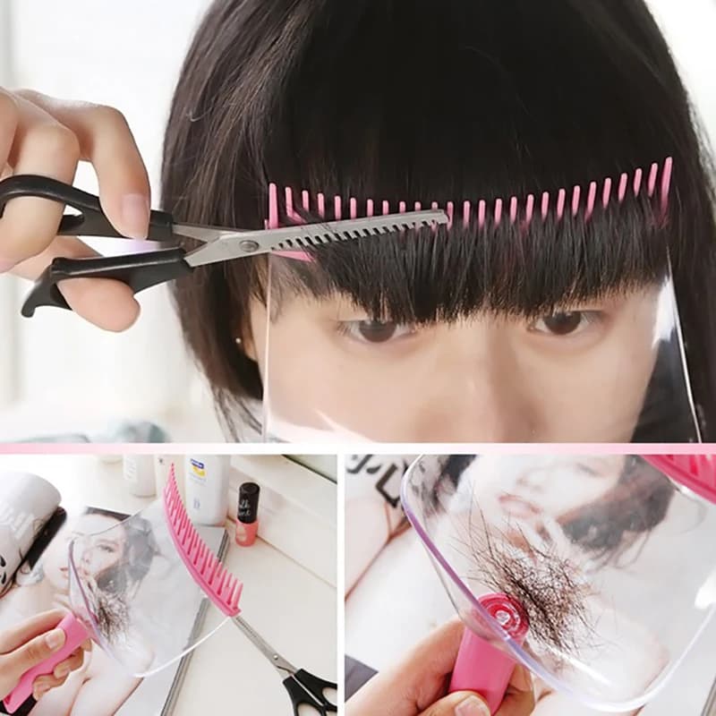 Detachable Barber Hair Trimmer Professional Bangs Cut Comb Durable Styling Salon Tools With Tight Comb Teeth For Straighten Bang