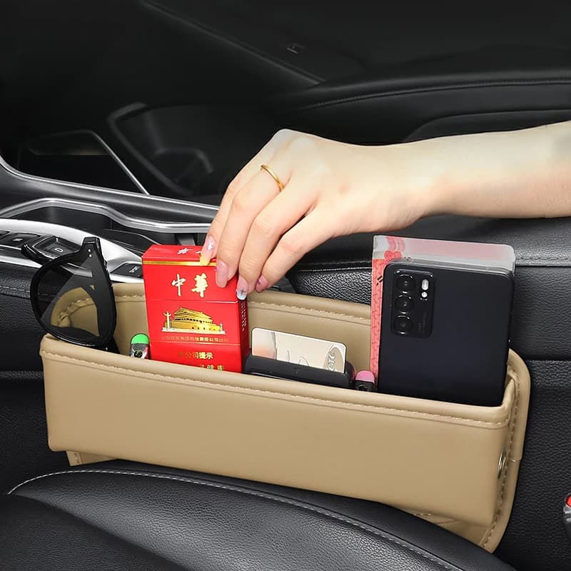 Car Console fessure Filler Organizer Bag Seat Seam Seam Storage Box per Tesla Model 3 Y S X 2017 2018 2019 2020 ~ 2022 2023 accessori