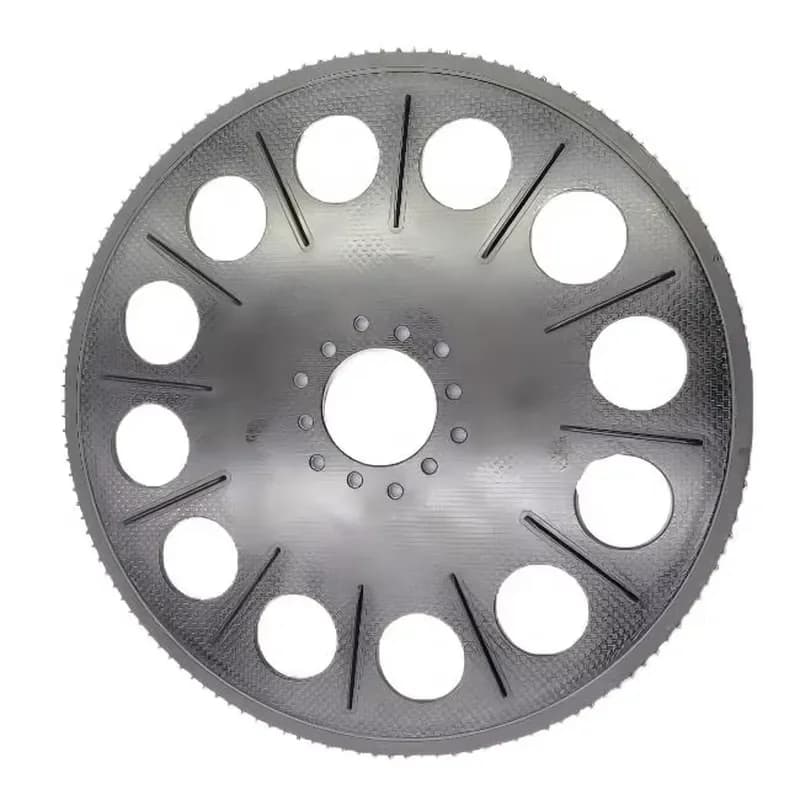 Chinese Drive Wheel Rapier Loom Spare Parts K88 Rapier Wheel With Carbon Fiber 136T 2558276 for Vamatex LeonardoTextile