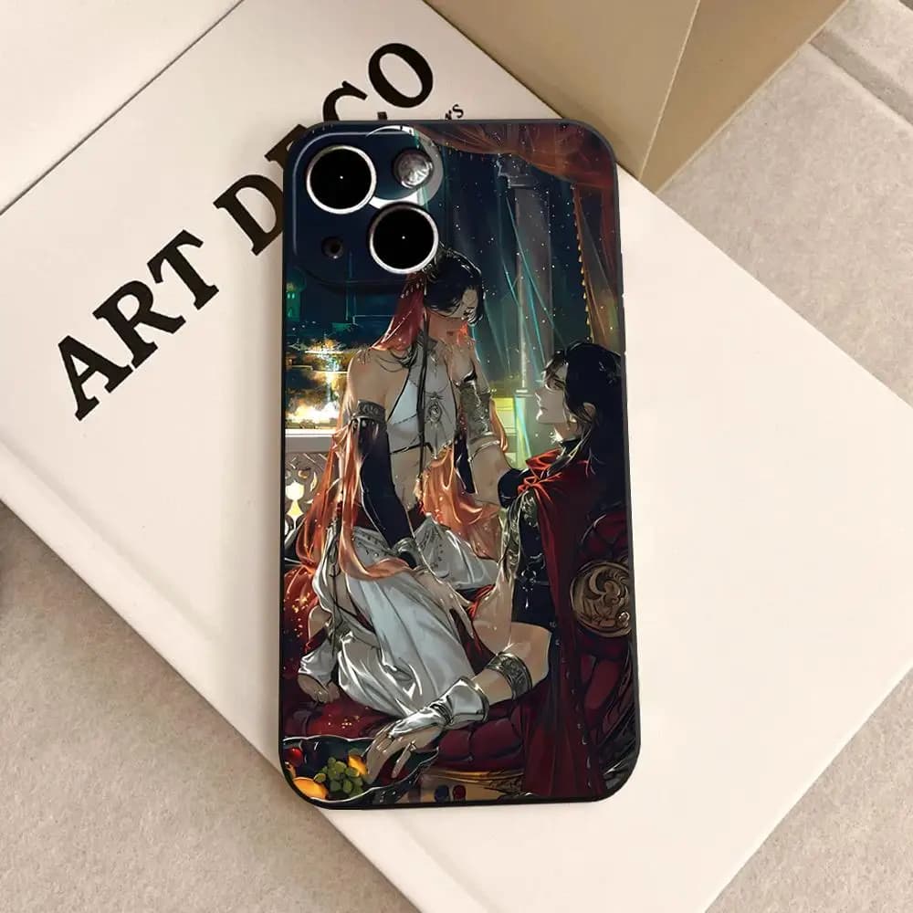 H-Heaven Official’s Blessing Phone Case per iPhone 15 14 11 12 13 Mini Pro XS Max Cover 6 7 8 Plus X XR SE HYBXAXC Funda Shell