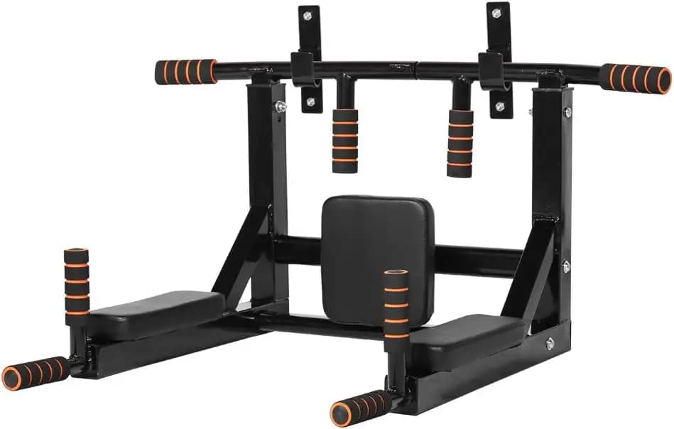 Traction bar Traction bar Wall mounted traction bar Multi-handle traction bar for full body strength training, support for set of power towers up to 440 pounds