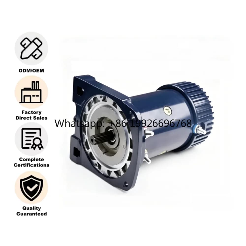 Motore Idraulico DC Professionale Personalizzato 12V 2200W IP67 Impermeabile per Verricello Elettrico Marino, Ancora e Salpa Ancora MS1210