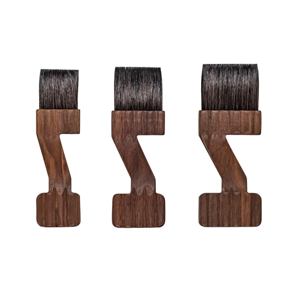 Artsecret 1.57-2.36Inch Paint Brush for Acrylic Oil Drawing Ox Ear Mix Wool Bristles Watercolor Painting Brush Wood Artist Brush