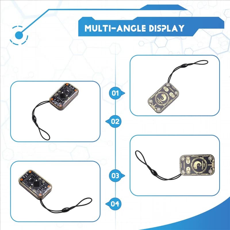 Chameleon Ultra V2.0 Lettore di chip intelligente RFID Emulatore di smart card 125Khz 13,56Mhz IC ID Card Decode Duplicatore di chiavi NFC